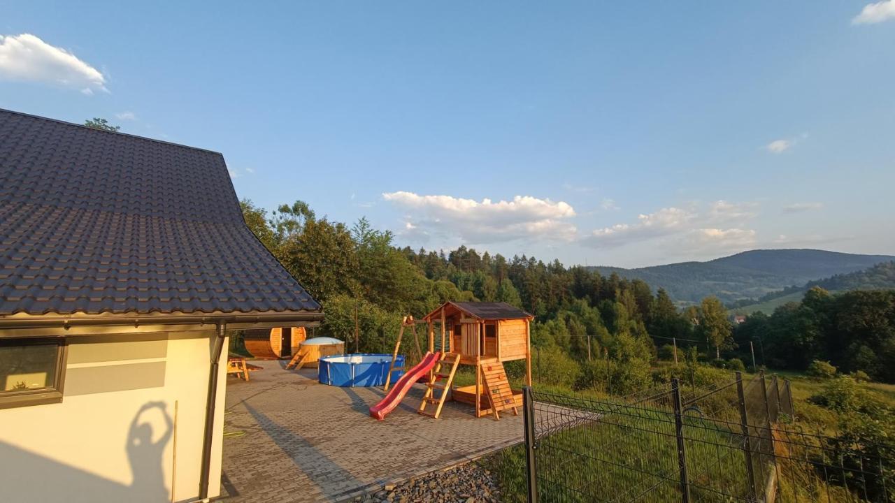 Sarnie Wzgorze Sucha Beskidzka Sauna Jacuzzi Kukow Exterior photo